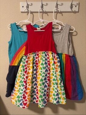 Colorful Girls Dress Bunde